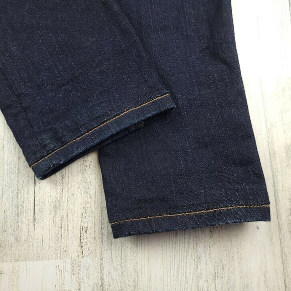 MEK DNM By Moscow Cigarette Bootcut Jeans Dark Wash Size 28x34 EUC - Picture 9 of 11